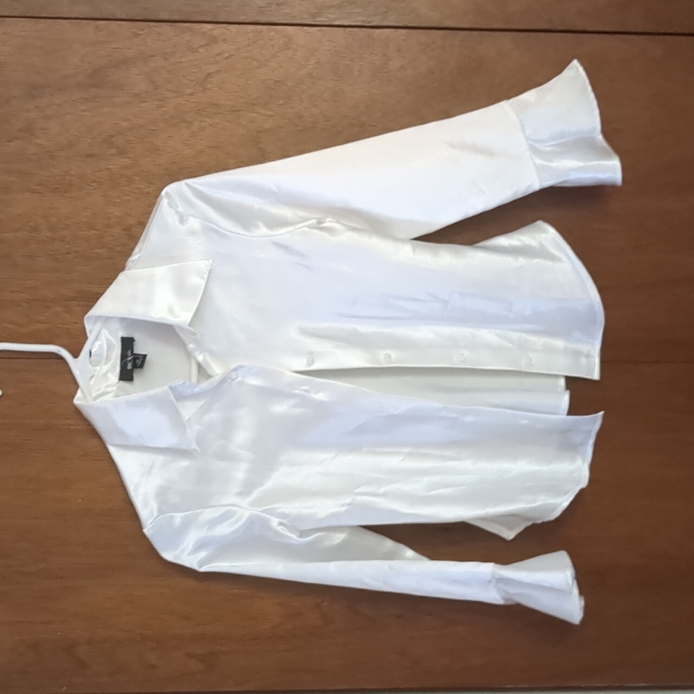 White button down